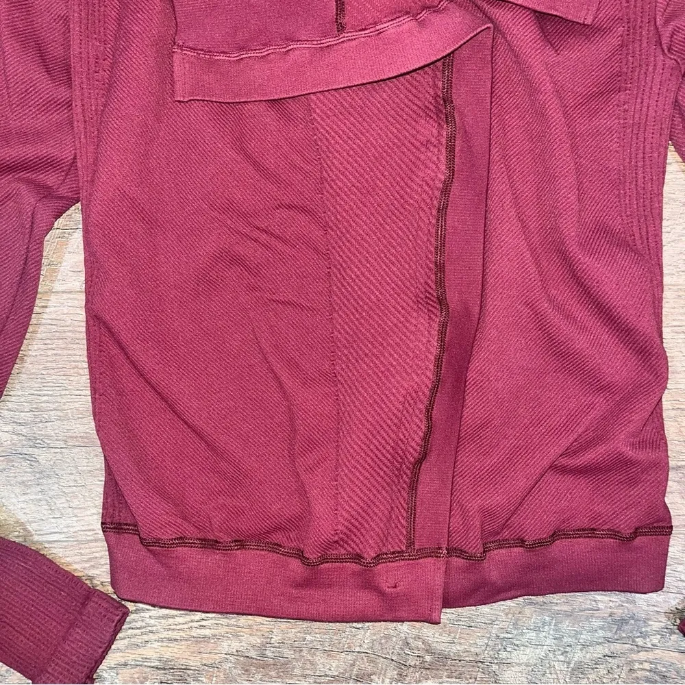 FP Movement by Free People Zip Jacket Red Size XS - Image 3