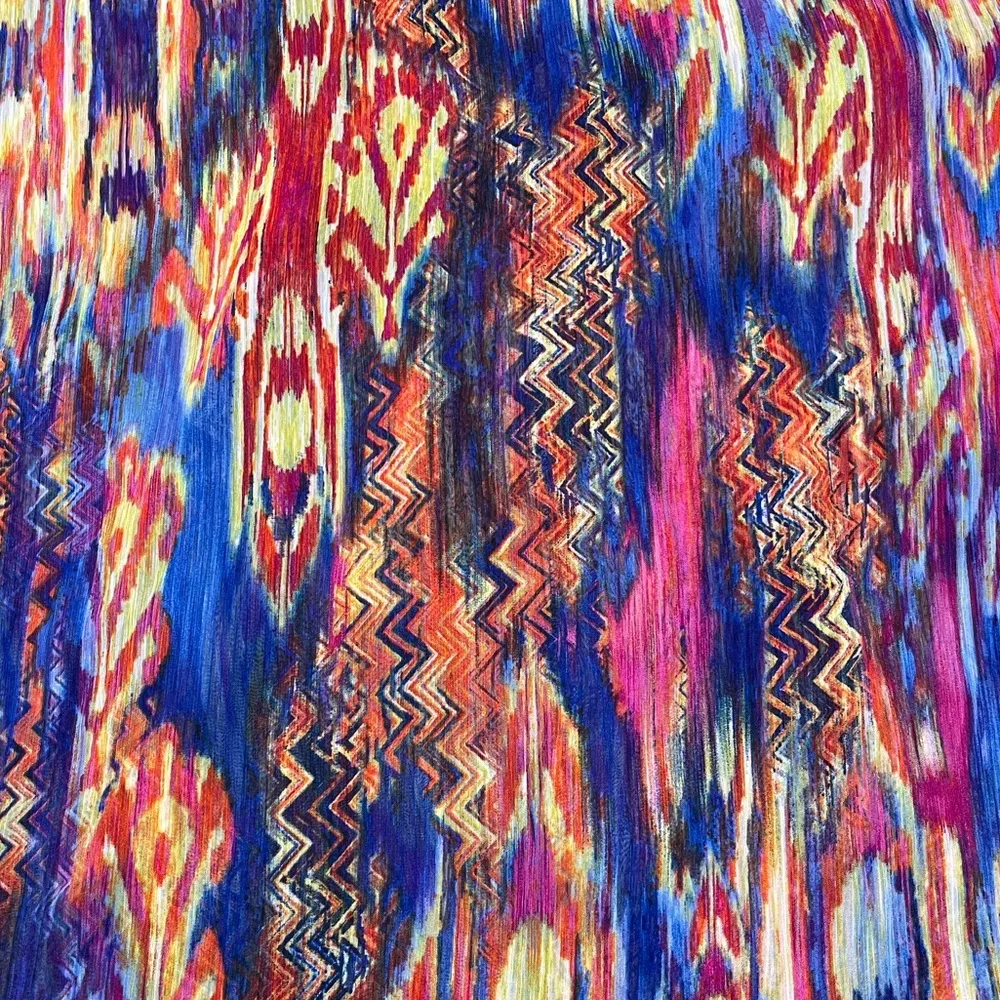 Colorful long summer dress size Medium - Image 6