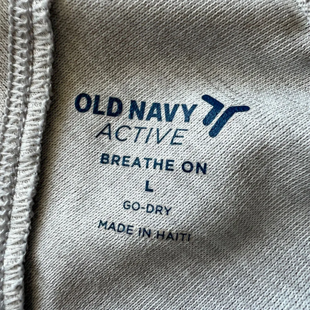 Old Navy Active Athletic Tank Top Womens Large Light Gray - Image 2