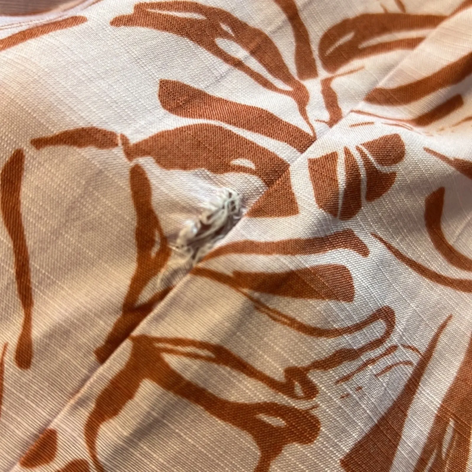 Nine West Floral Artsy Lightweight Midi Dress Y2K Trendy Small - Image 9