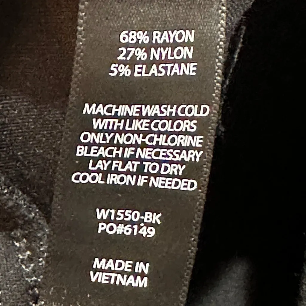 Betabrand Classic Yoga Dress Pant‎ Size Small Petite Black W1500-BK - Image 6