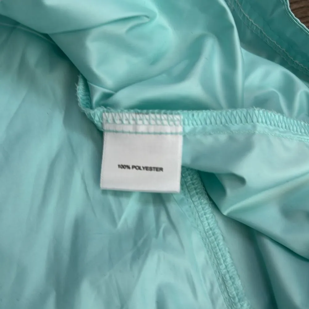 Peter Millar Element Wind 1/4 Zip‎ Golf Pullover Windbreaker Teal Size Small - Image 15