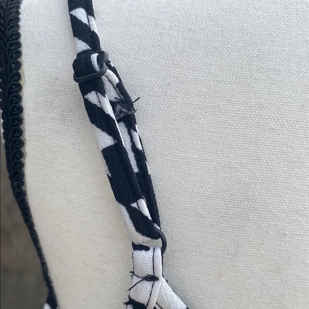 Black and White Houndstooth Jumpsuit - Image 6