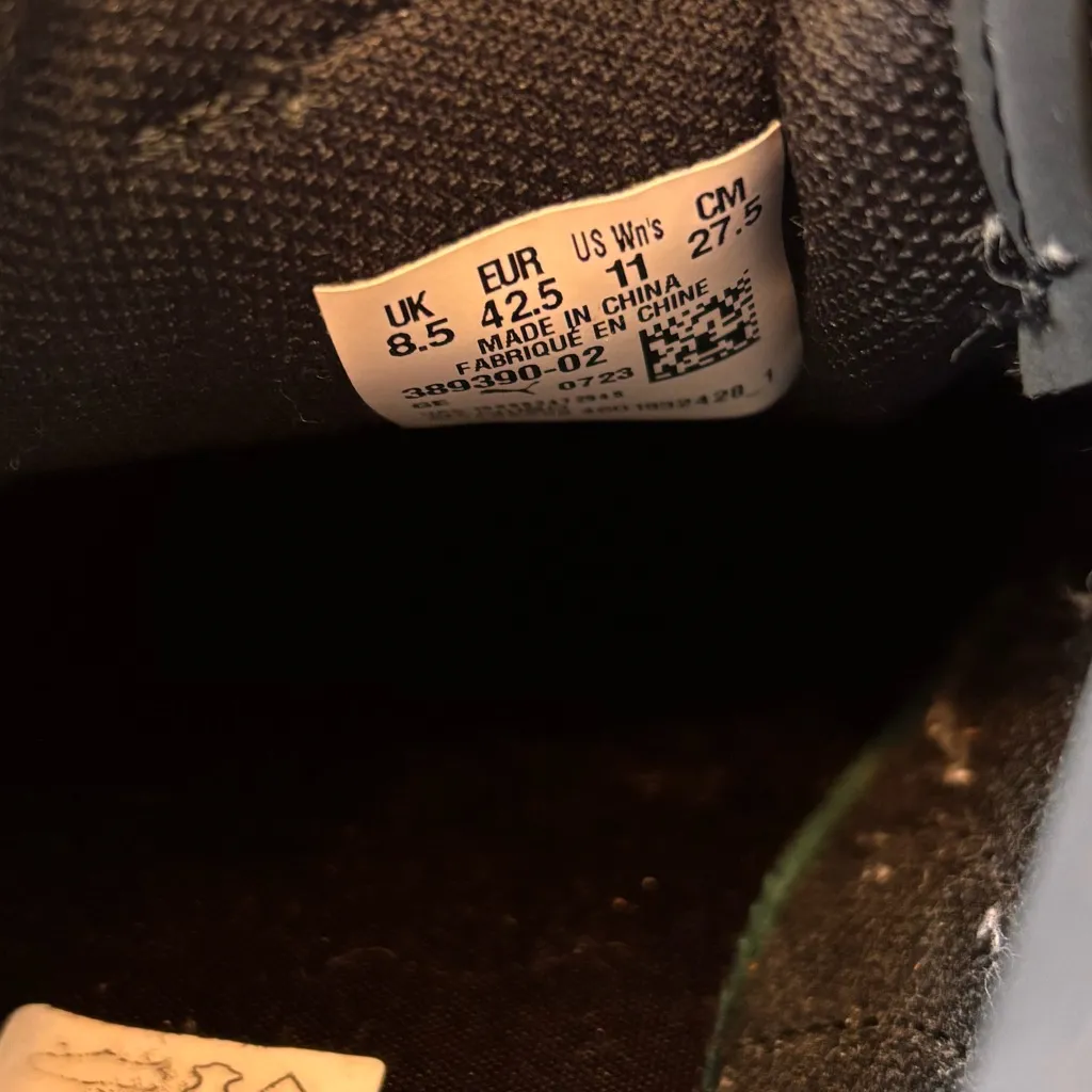 PUMA Carina Street Platform Sneaker Black Rose Gold Size 11 Carina 2.0 - Image 8