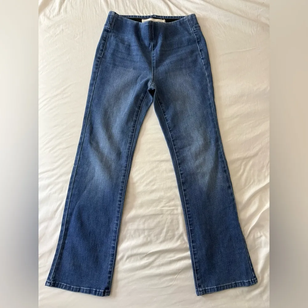 Soft Surroundings Women's Blue‎ Flare Jeans PXS - Image 2