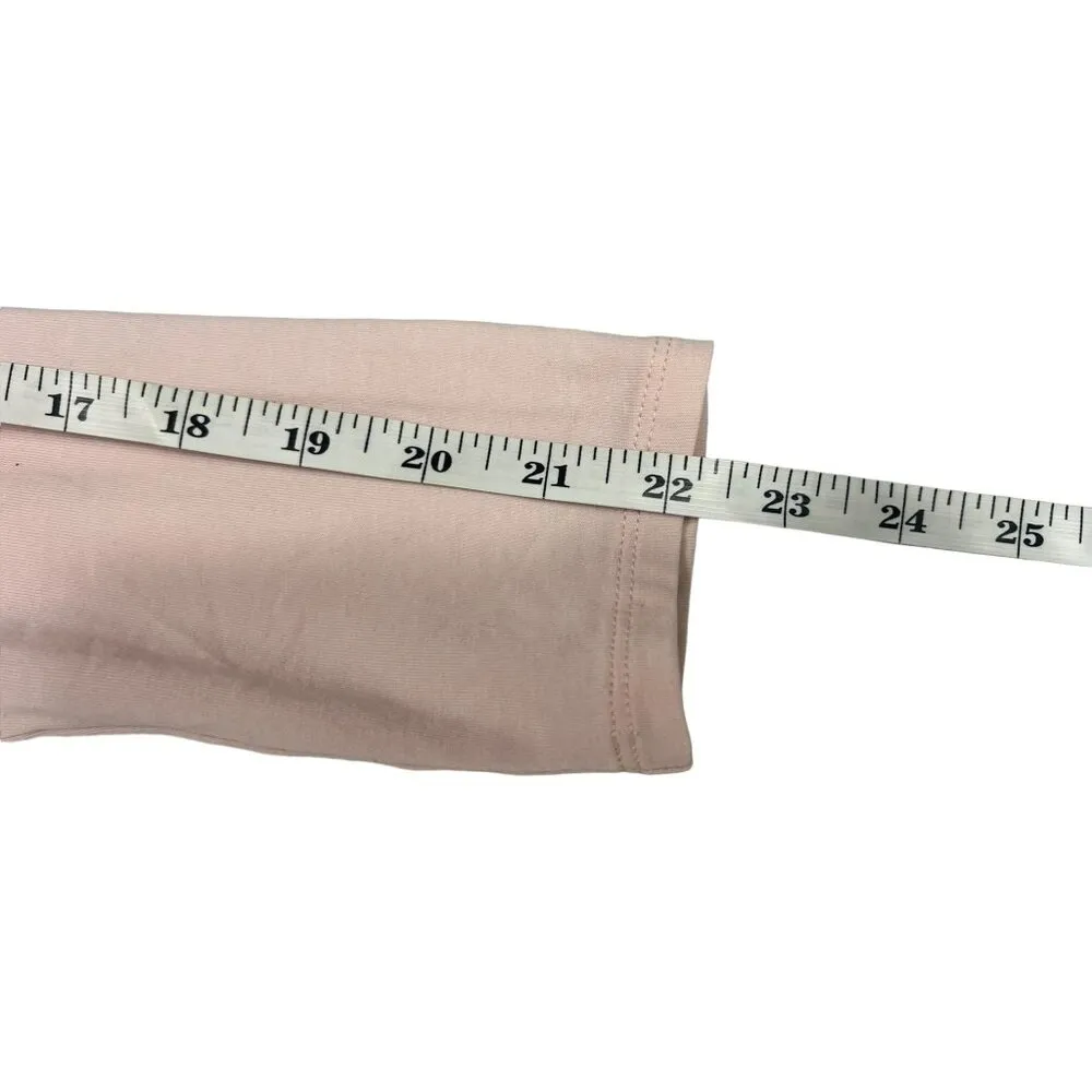 Calvin Klein Women's Soft Pink Long Sleeve Top - Image 5
