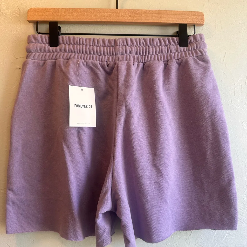 Comfy Purple Women's Shorts NWT - Image 2