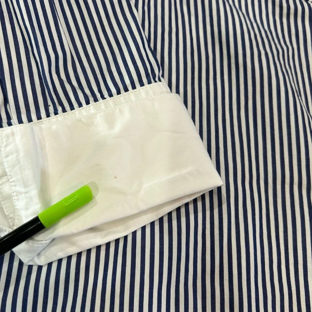 Gap Women’s Medium Fall 2024 Blue Stripe Dress - Image 7