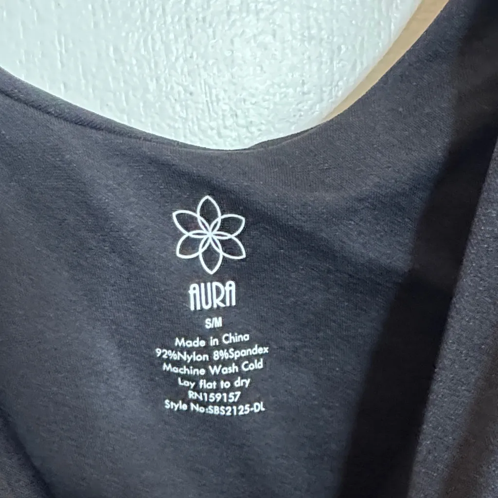 Aura Women's Black Bodysuit NWOT - Image 2