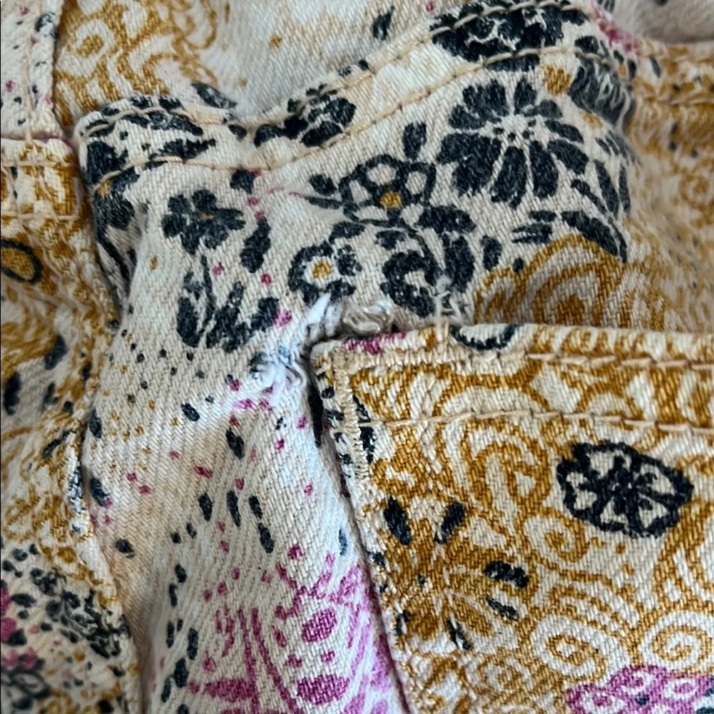 Pilcro by Anthropologie Size Small‎ Floral High Stretch Waist Shorts - Image 10