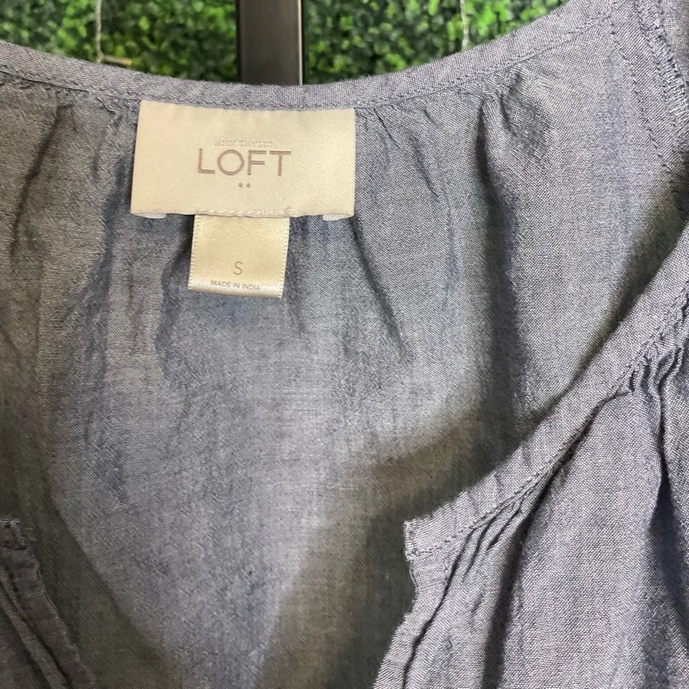 Short sleeves,  Button Down, linen shirt - Image 2