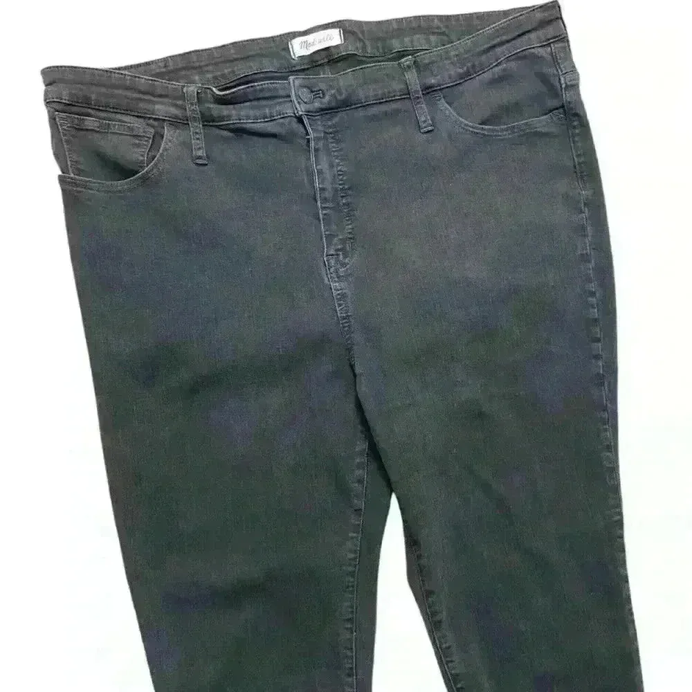 Madewell Roadtripper jeans black skinny‎ stretchy Sz 36 - Image 2