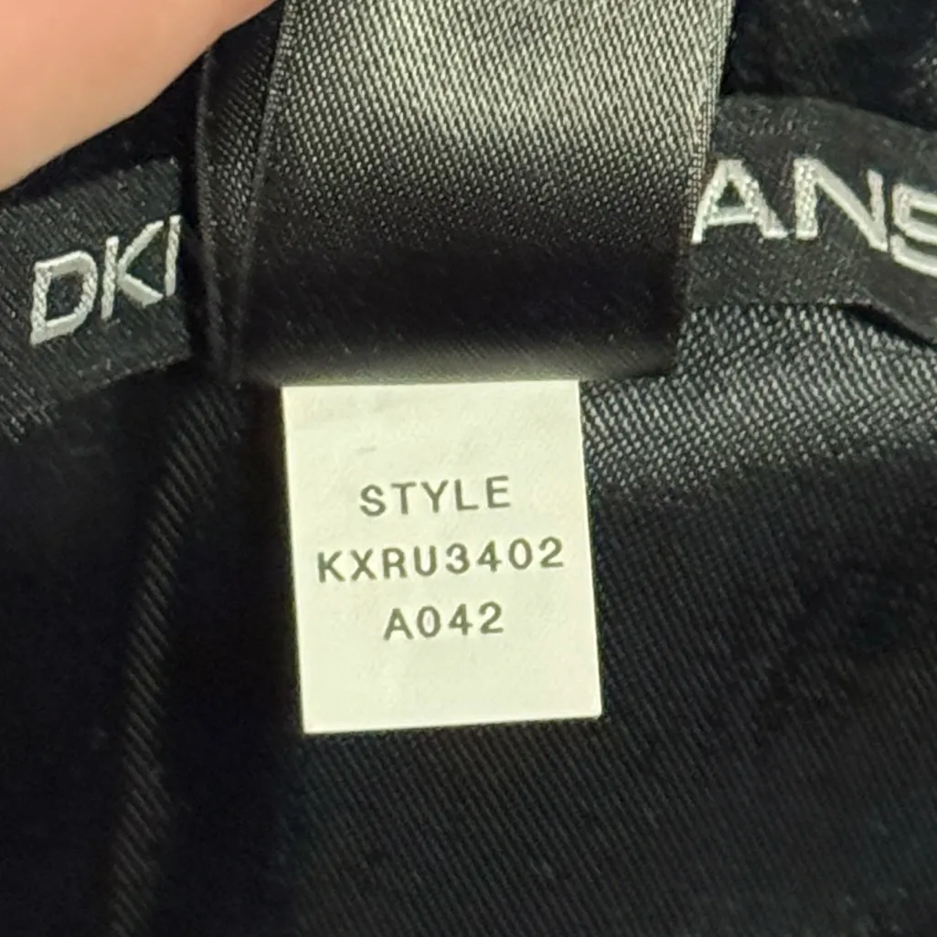 DKNY Jeans Leather Mini Skirt Black Embossed Croc Print Women’s Juniors 5 - Image 10