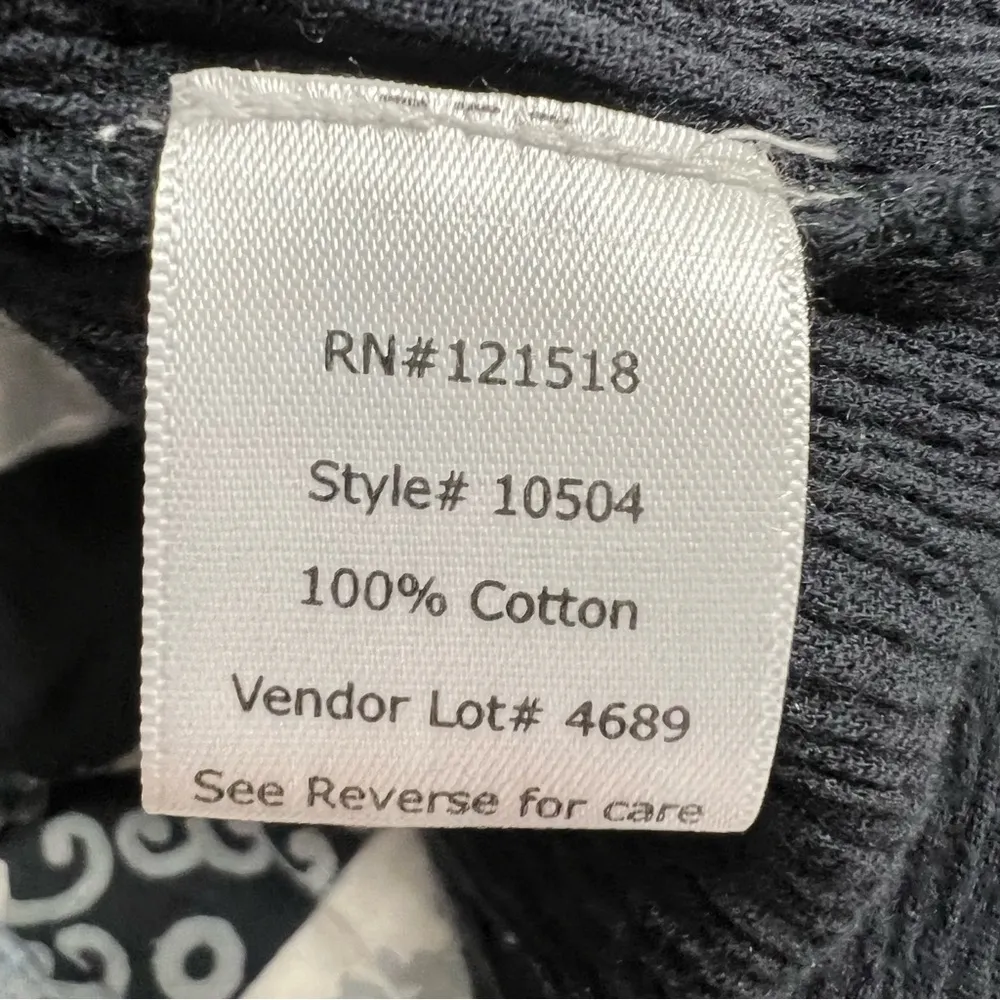 National Santa Fe Border Print Patio Dress Black Size L - Image 6