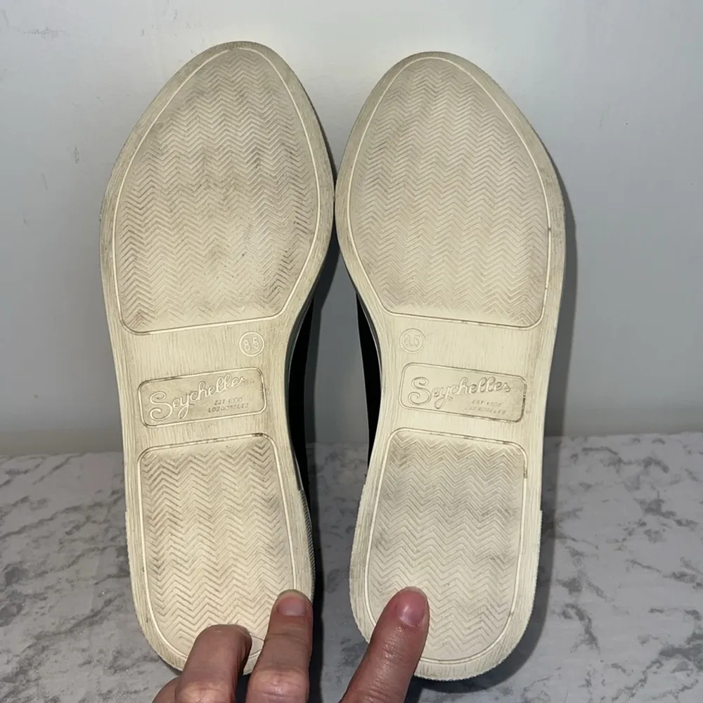 Seychelles Black Womens Slip On Leather Ankle Boots - Image 6