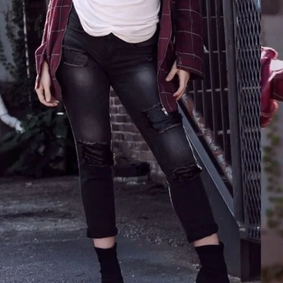 Sequin Patch Jeans‎ Black Size undefined - Image 6