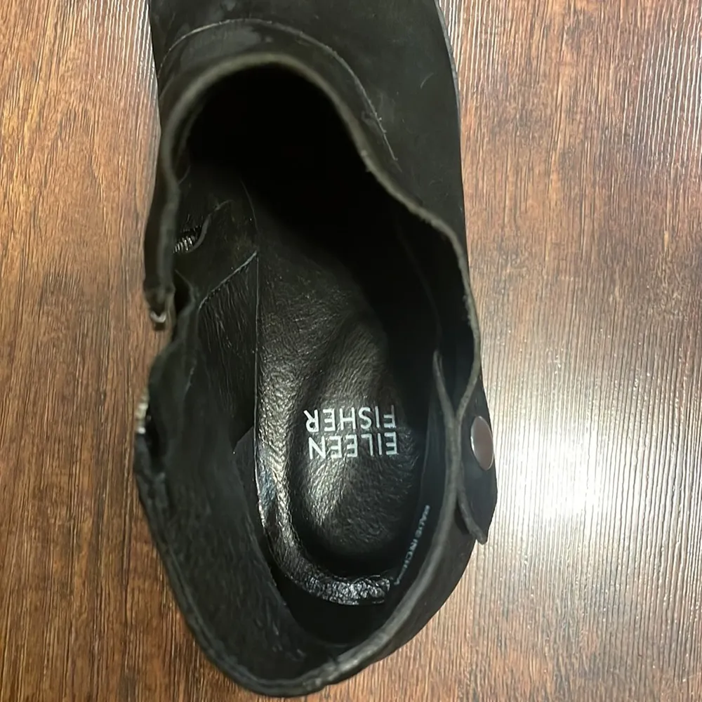 Eileen Fisher Billie leather ankle boot - Image 10