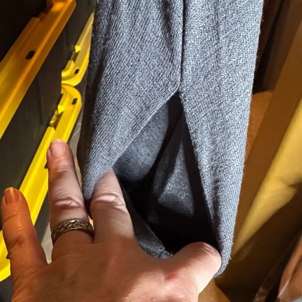 Aritzia Wilfred Free Cober T Shirt Dress in Charcoal Gray Size Small - Image 6