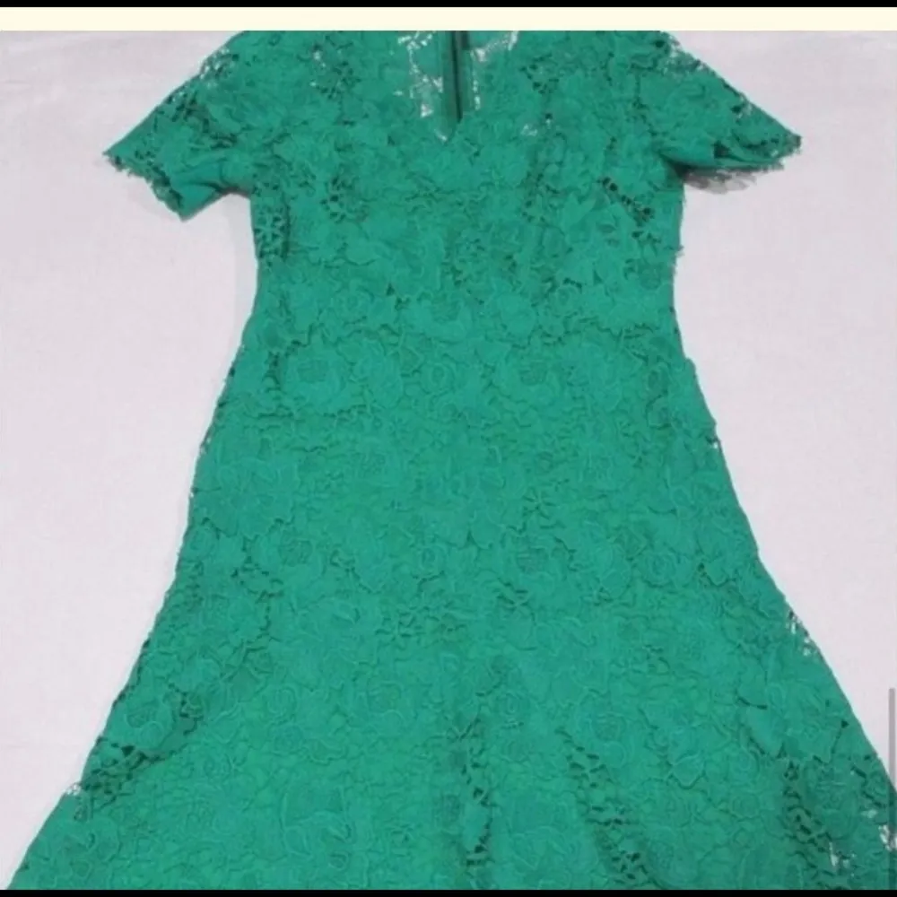 NWT Elie Tahari green lace dress - Image 2