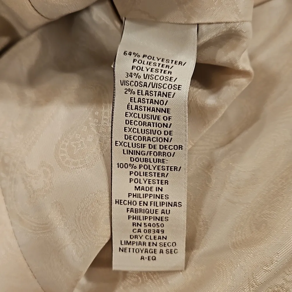 💕ANNE KLEIN💕 Academia Schoolboy Suit Blazer Jacket ~ Houndstooth Print 16 - Image 11