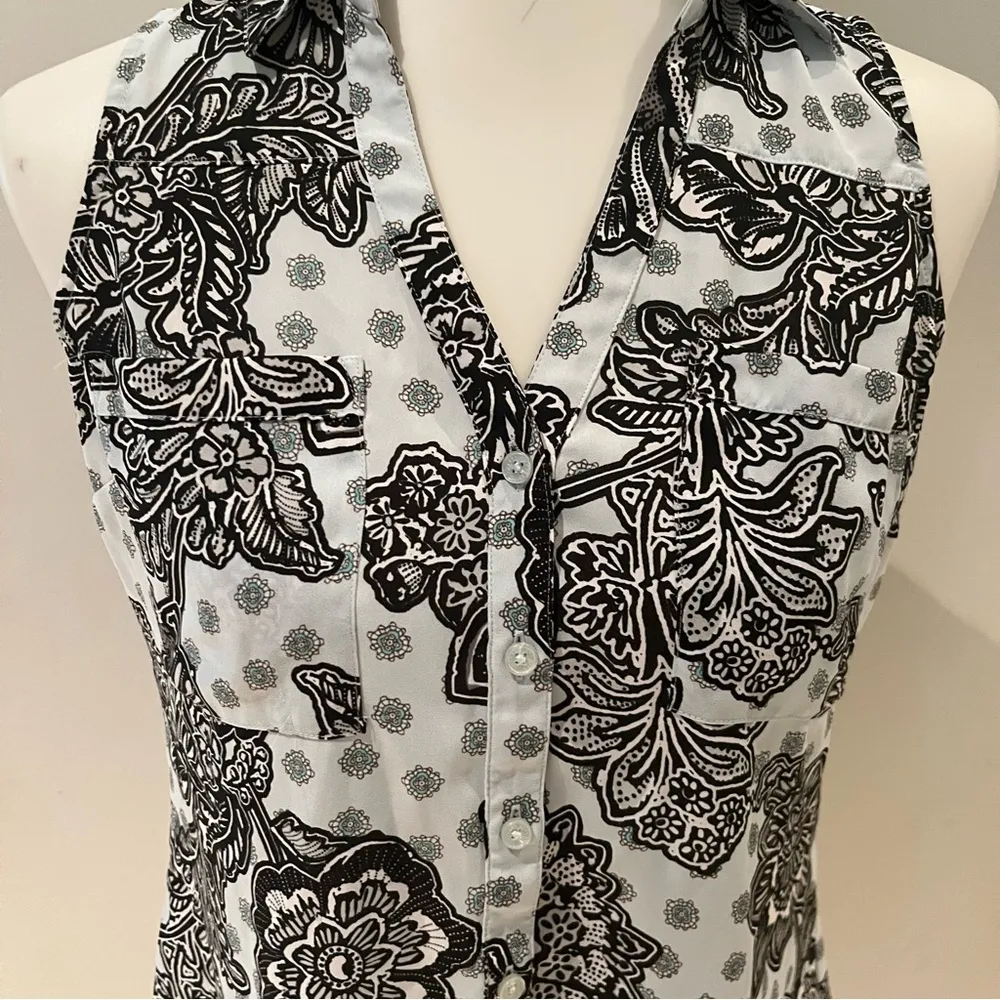 Express | Paisley Print Portofino Shirt - Image 2