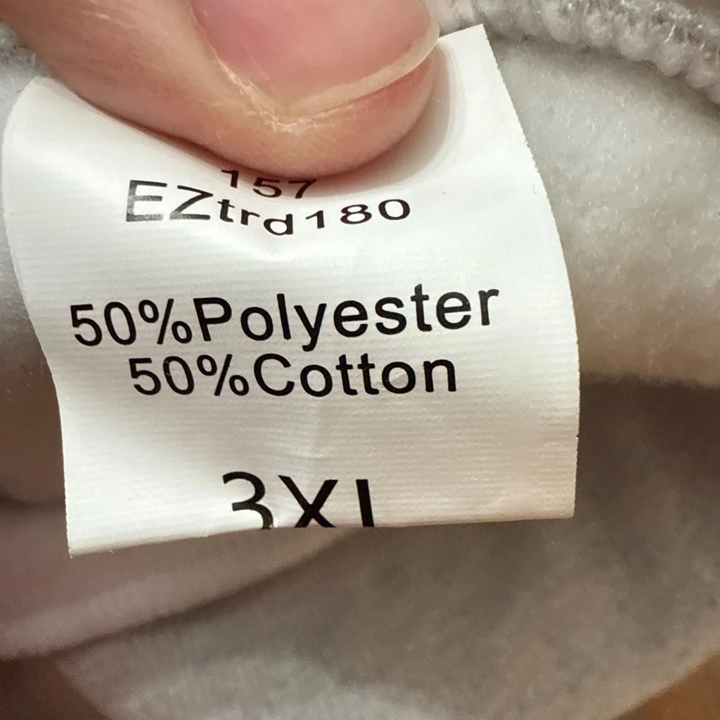 Trendy Queen Amazon Women’s Gray Hoodie Plus Size 3X - Image 10