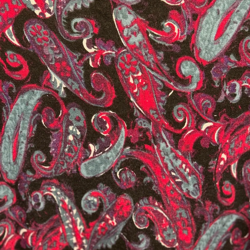 Joseph A Multicolor Paisley Cardigan - Image 5