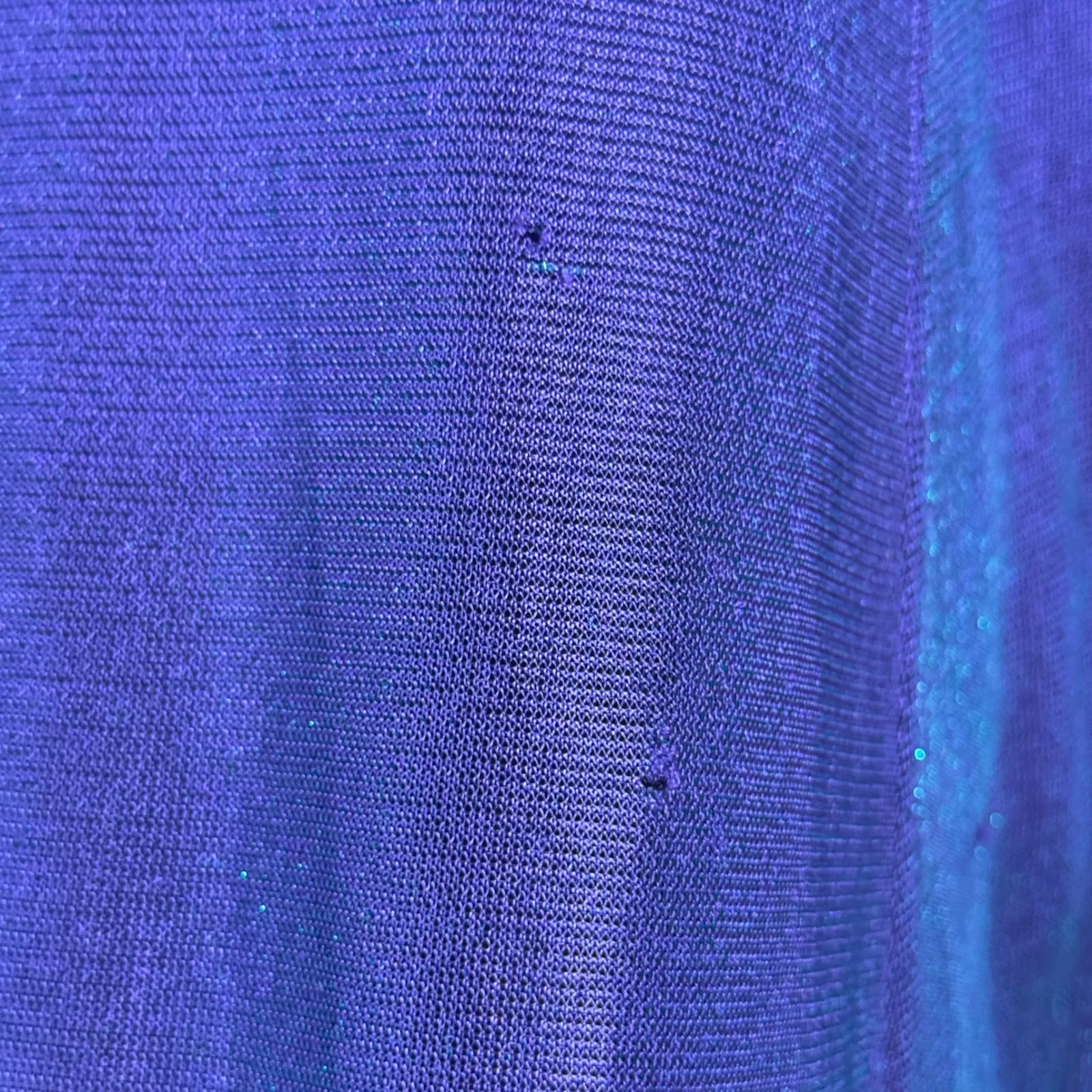 All That Jazz Dress Party Date Night Cocktail Evening Iridescent Blue‎ Size 4 - Image 7