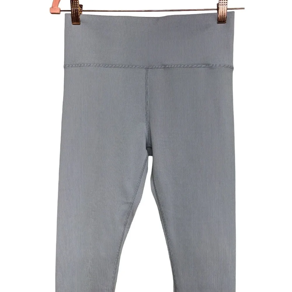 Vuori Clean Elevation Legging Ribbed Gray Women’s Size Large - Image 3