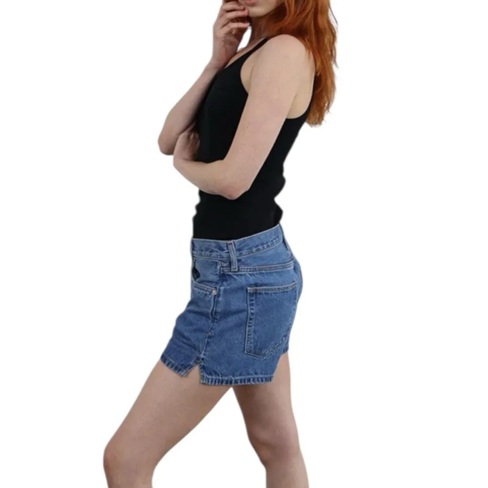 NWT Etica Haven Relaxed Fit Shorts High Waisted Salina Blue Size 29 - Image 2