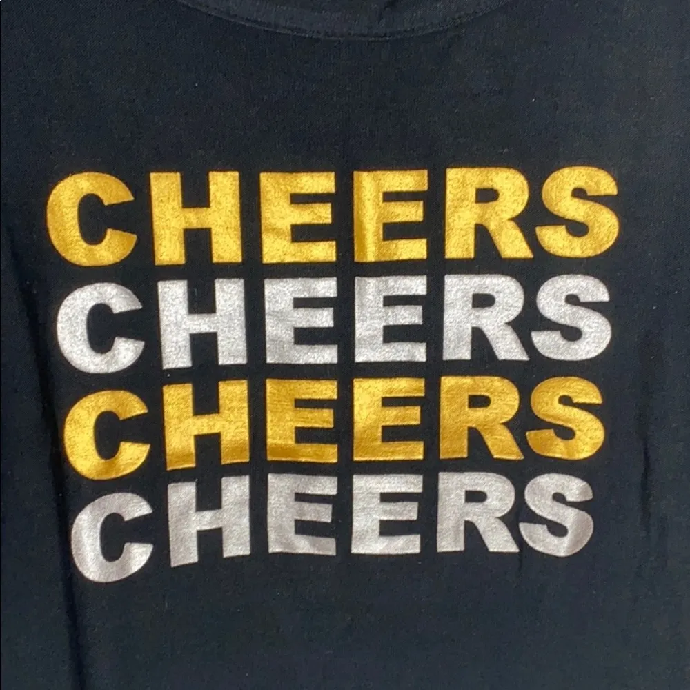 Chaser Cheers foil logo black sweatshirt size S - Image 3