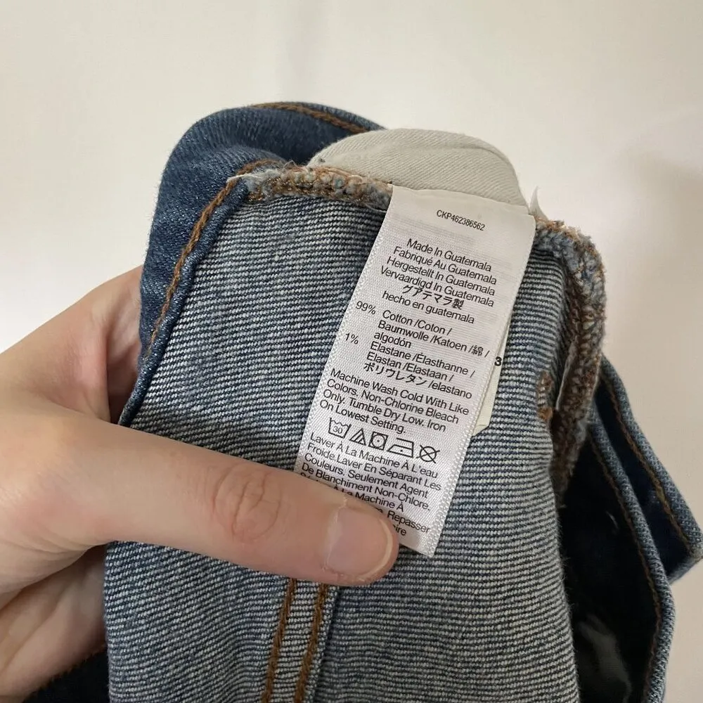 Madewell Womens High-Rise Straight Leg Jeans Size 28 comfortable casual pants - Image 6