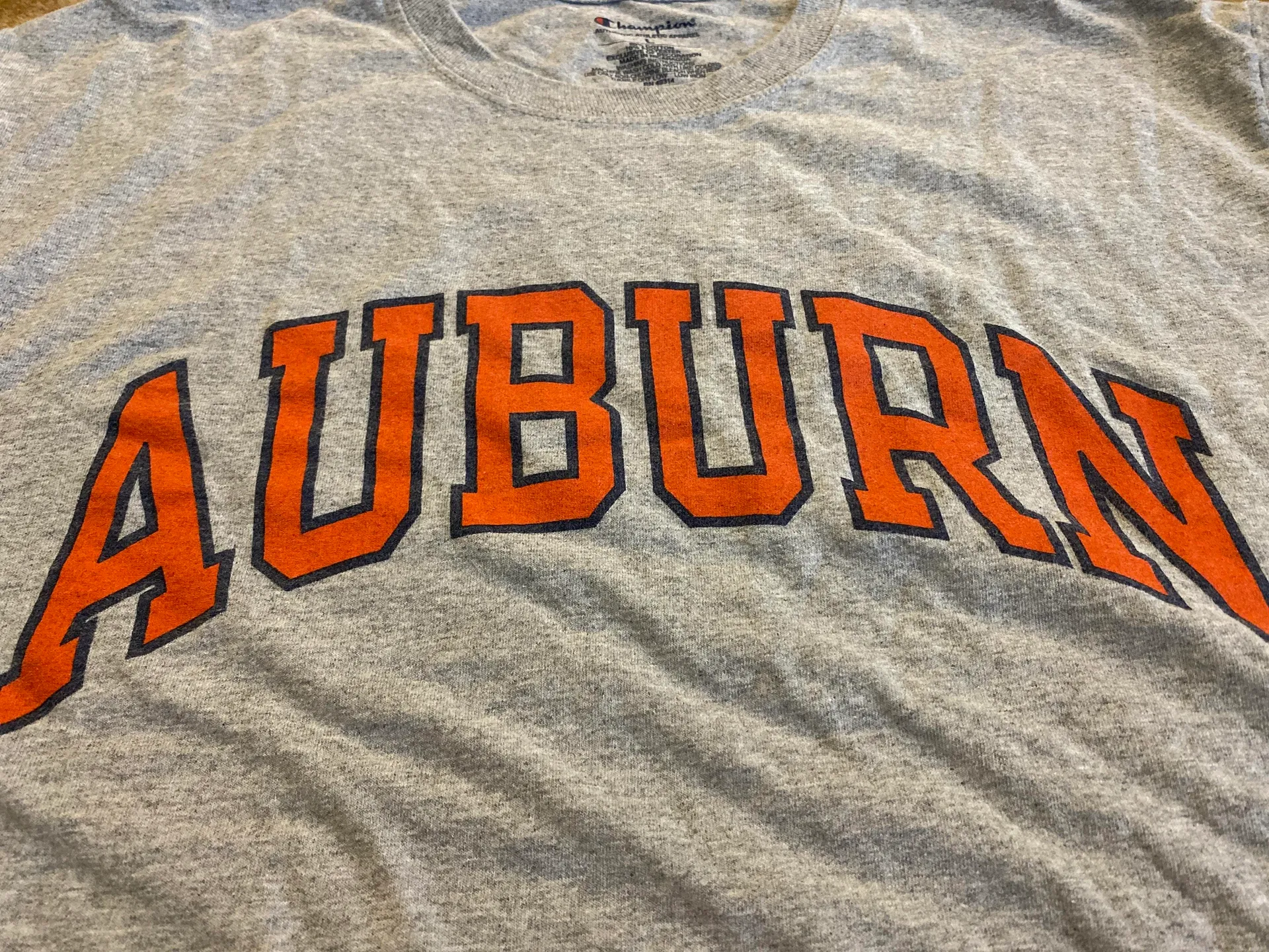 Champion Auburn Cropped Tee Shirt - Image 2