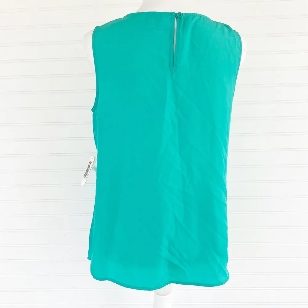 Sleeveless blouse lace front Size Medium NEW - Image 3