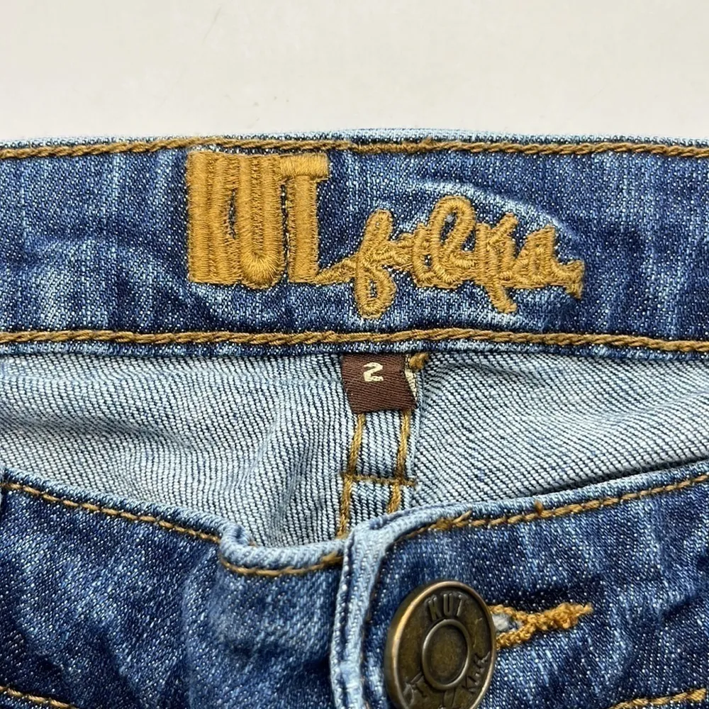 Kut From The Kloth Cropped Cuffed Size 2 - Image 8