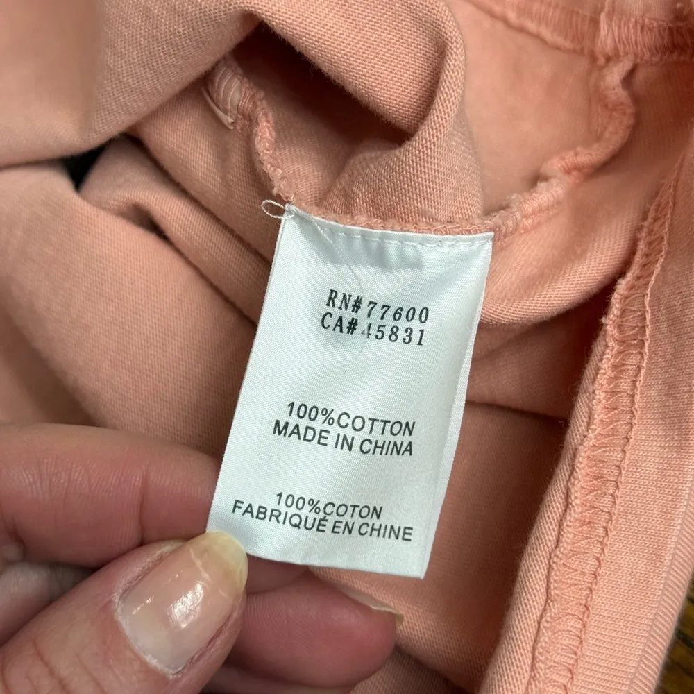 Free People x Sandrine Rose Pink Padded Shoulder Tank Top Small NWOT - Image 7