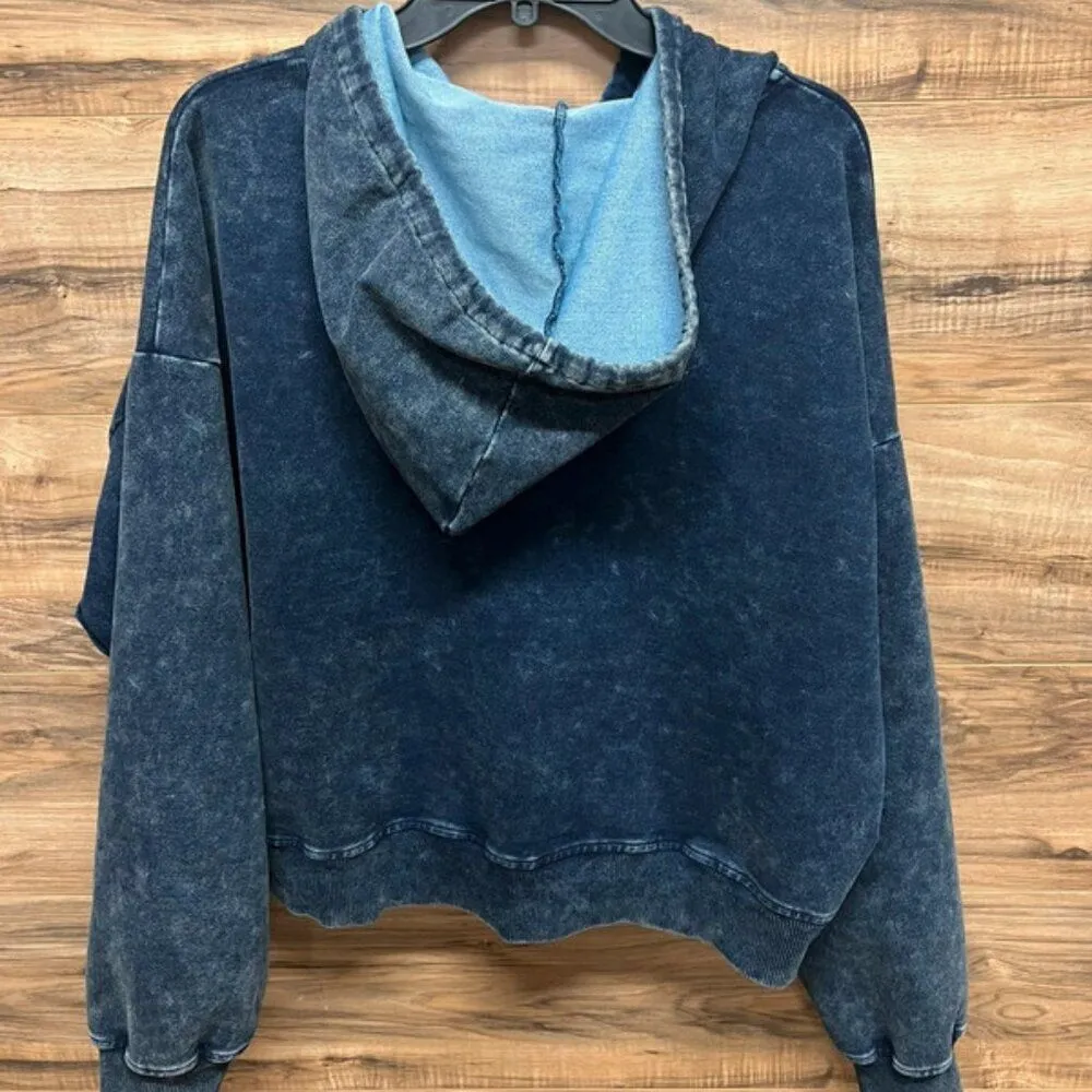 Le Lis Collection large blue jacket - Image 2