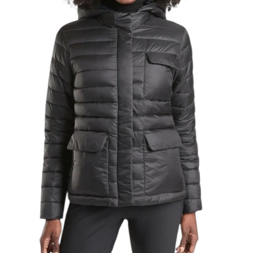 Athleta Reversible Pulse Down Jacket Black and Navy Size XS - Image 10