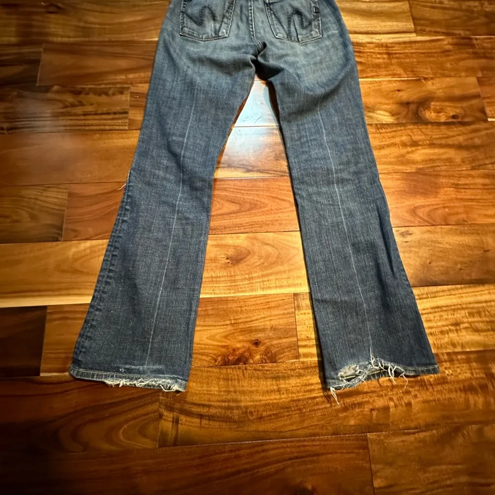 Citizens of Humanity Distressed Petite Bootcut Jeans - Image 7