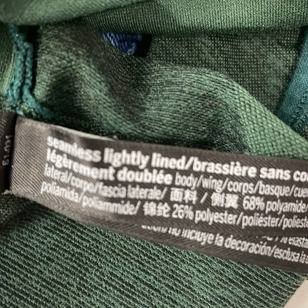 Victoria Secret Pink Green Sports bra - Image 5