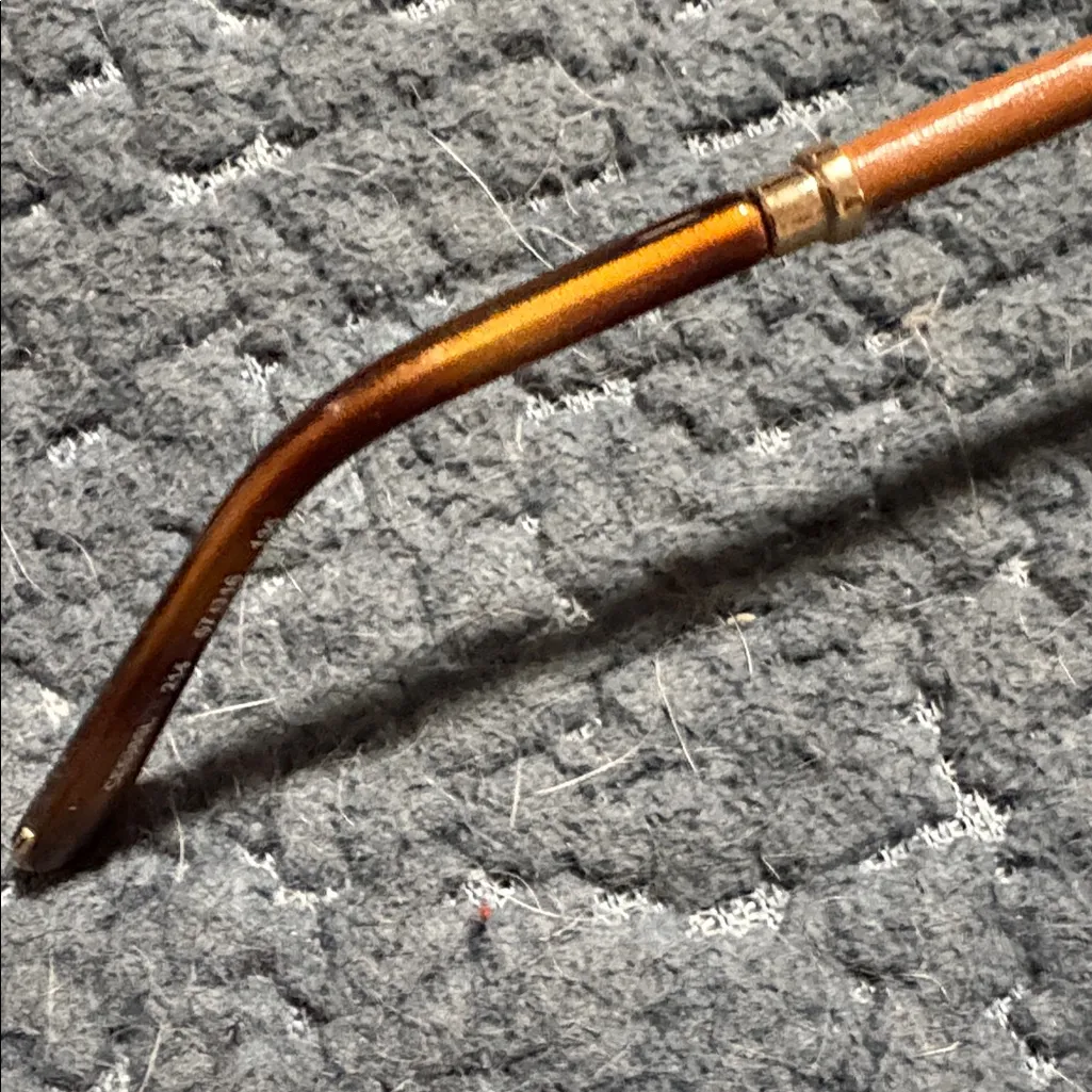 Chloè vintage Chic Oversized Brown Sunglasses - Image 13