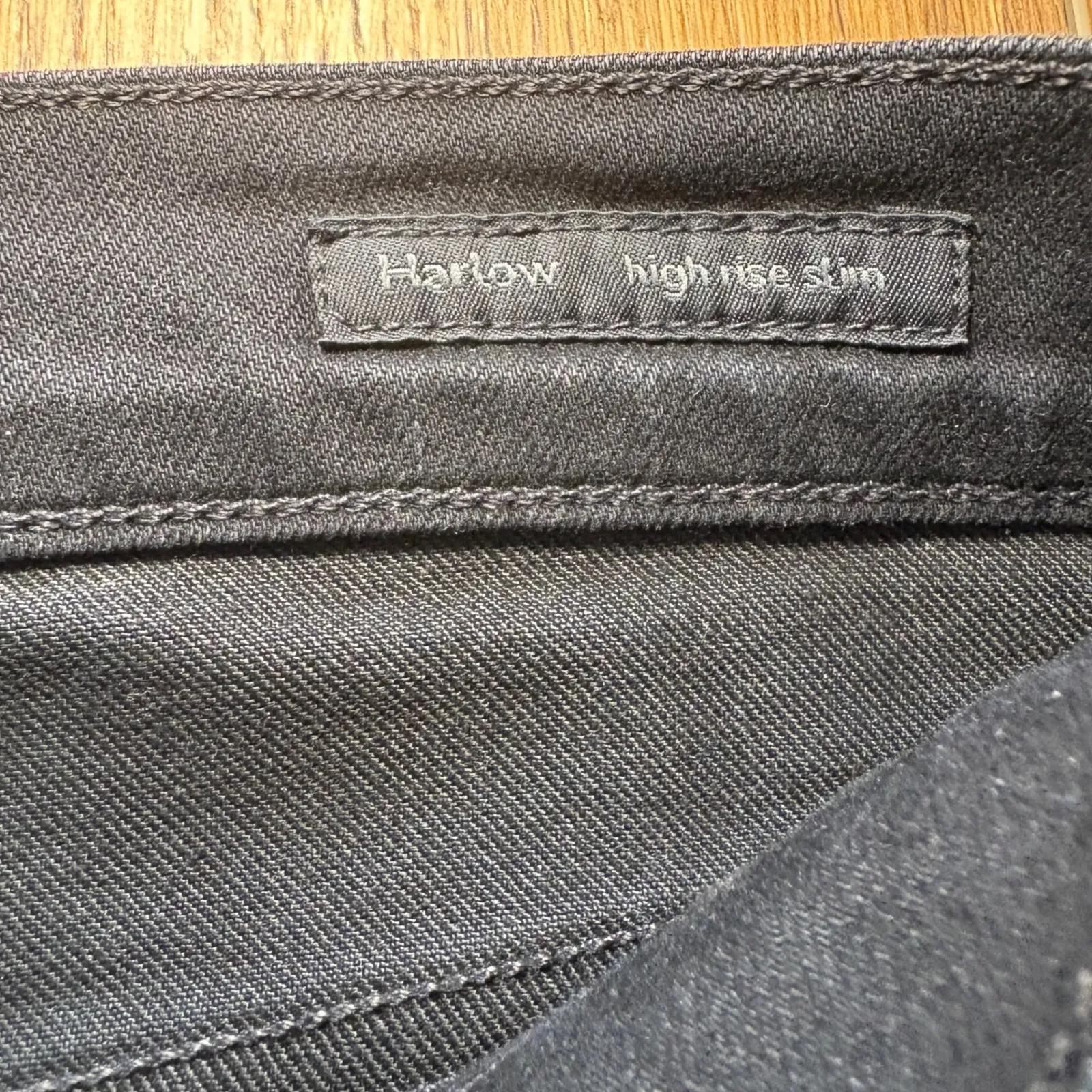 Citizens of Humanity Harlow High Rise Jeans Black Wash USA Made Womens Size 28 - Image 8