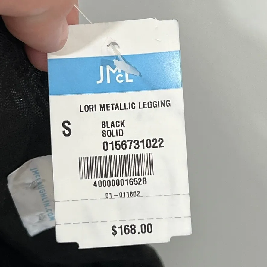 J Mclaughlin Lori Pants Small NWT $168 Skinny Stretch Faux Suede Gray Metallic - Image 5