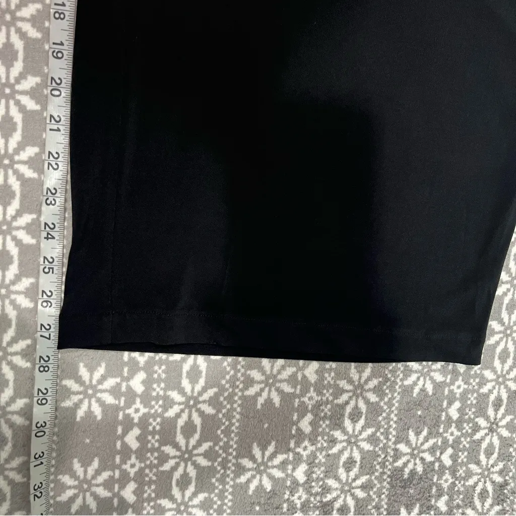 Adrianna Papell  Black‎ Solid Wide Leg Pull-On Pants Size 3X - Image 11