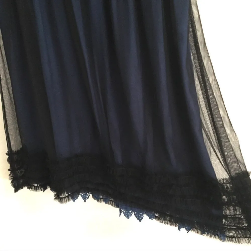 Anthropologie Moulinette Soeurs sheer overlay dress S - Image 6