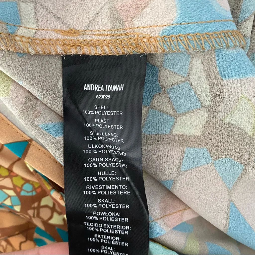 Andrea Lyamah NWTs Akro Wide Leg Pants Ilia II Pei t size XXL size 14 - Image 10