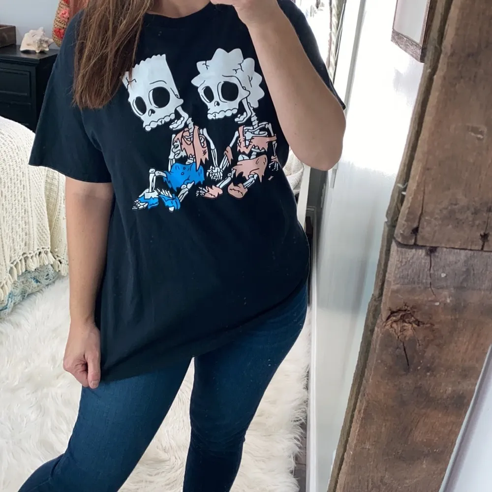 The Simpsons skeleton T-shirt size large - Image 4