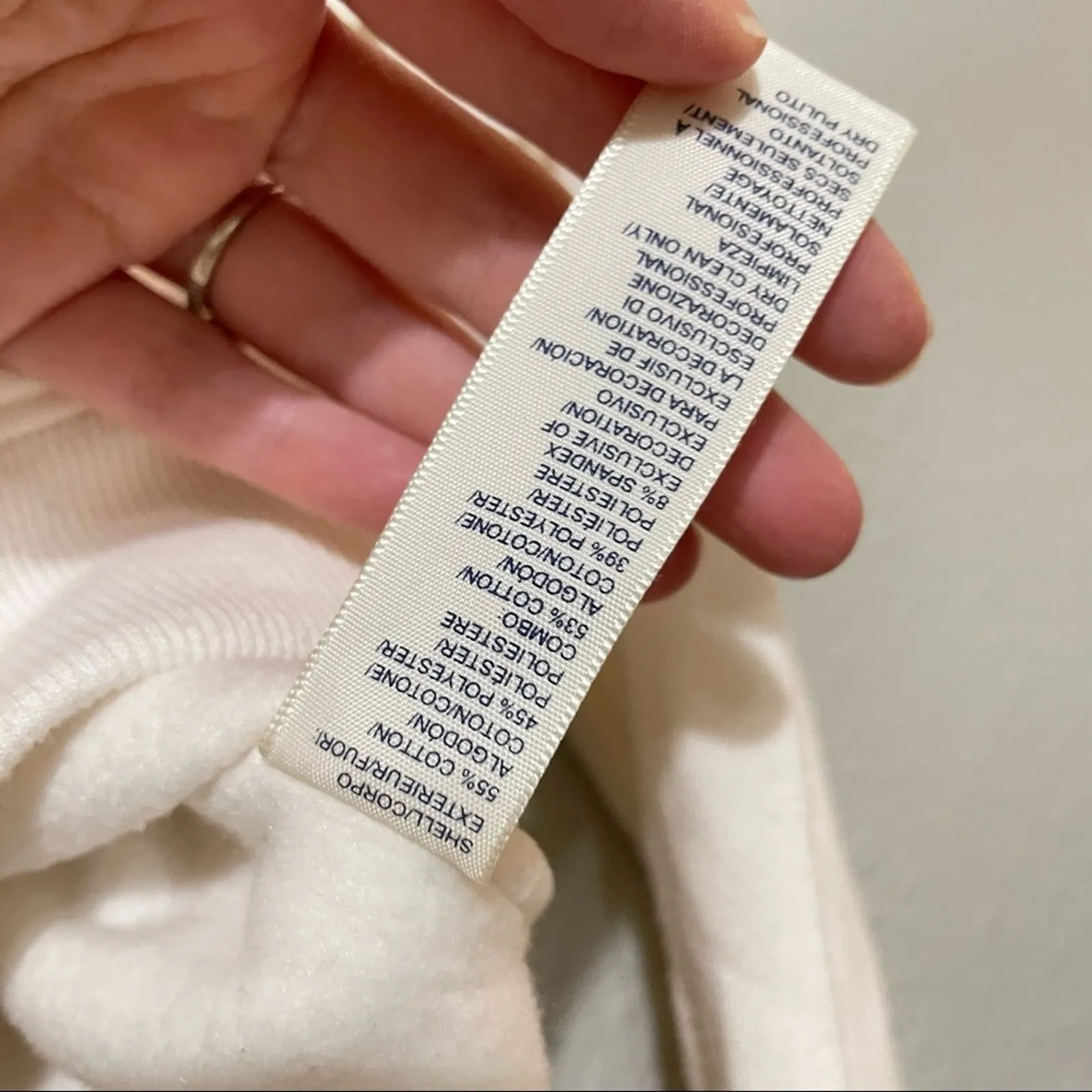 Rebecca Minkoff Cream Girl Power Print Pullover Sweatshirt XS Womens Graphic - Image 5