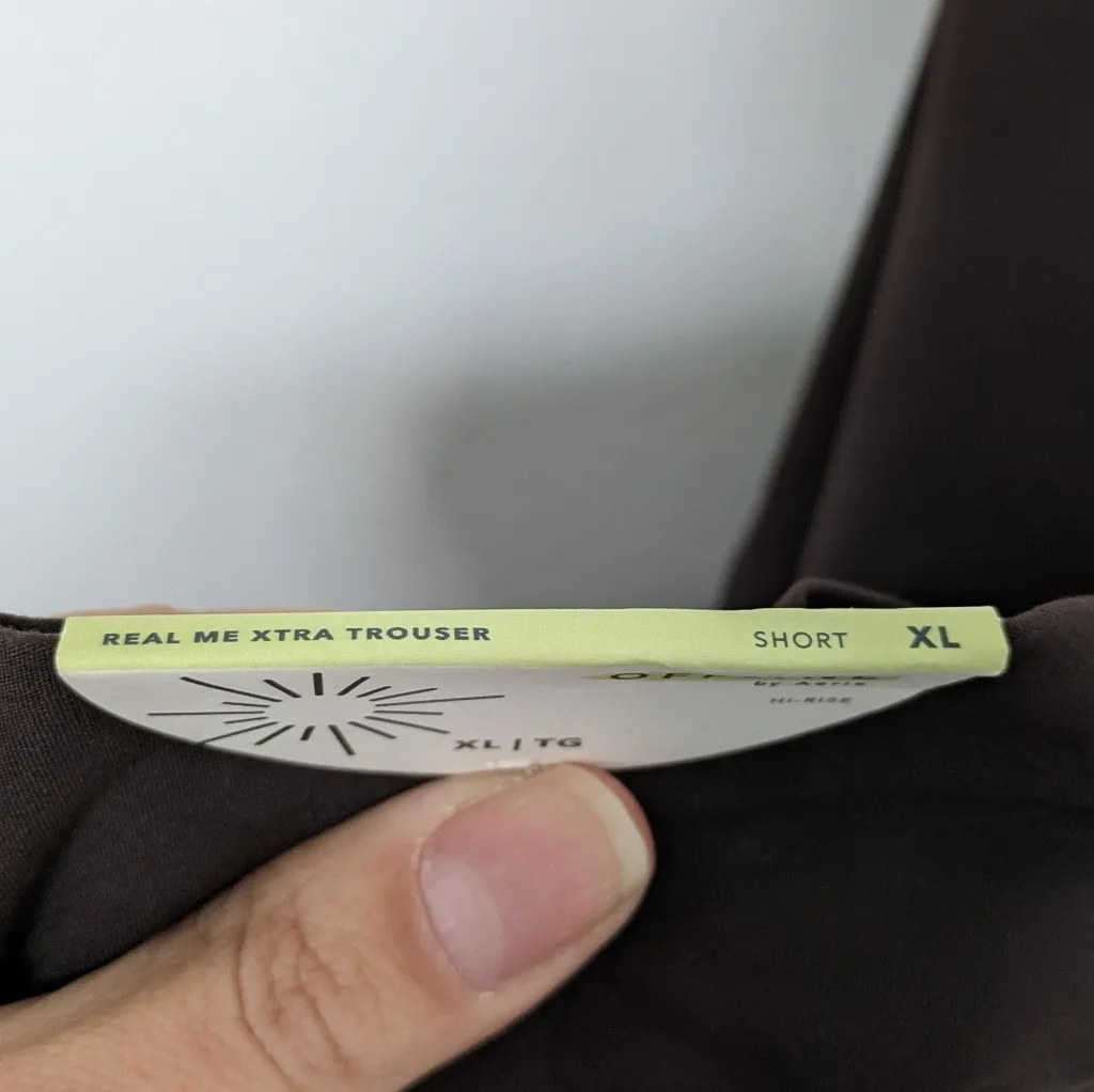 Offline By Aerie Nwt Dark Brown Wide Leg Pants Sz XL Short Nwt - Image 2