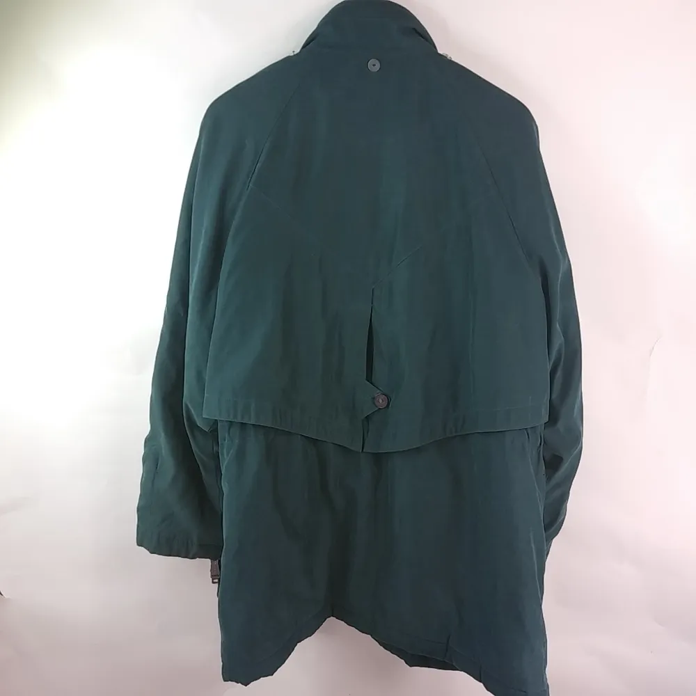 IZZI XL Hunter Green Soft Winter Jacket Size 16 - Image 7